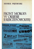 Front Morges W okresie II Rzeczypospolitej