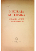Mikołaja Kopernika lokacje łanów opuszczonych