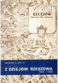Z dziejów Rzeszowa 1935 1939
