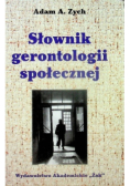 Słownik gerontologii społecznej
