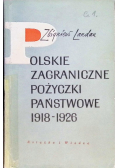 Polskie zagraniczne pożyczki państwowe 1918 - 1926