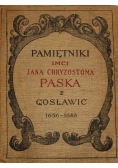 Pamiętnik IMCI Jana Chryzostoma Paska z Gosławic 1926 r.