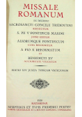 Missale Romanum ex decreto sacrosancti Concilii tridentini 1930 r.