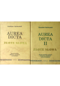 Aurea Dicta Złote Słowa Tom 1 i 2
