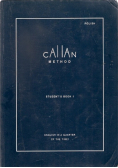 Callan method students book Tom 1