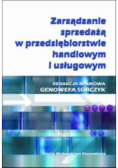 Zarządzanie sprzedażą w przedsiębiorstwie handlowym i usługowym