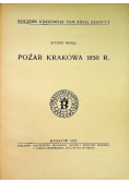 Pożar Krakowa 1850 R. Tom XXXII