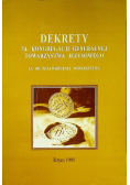 Dekrety 34 kongregacji generalnej Towarzystwa Jezusowego