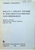 Polacy i sprawy polskie w dokumentach procesu norymberskiego