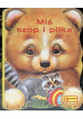 Miś szop i piłka