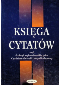 Księga cytatów czyli skarbczyk mądrości wszelkiej pełen