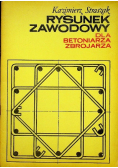 Rysunek zawodowy dla betoniarza zbrojarza