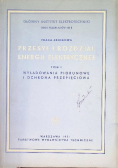 Przesył i rozdział energii elektrycznej Tom 1