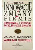 Innowacje i zmiany w firmie