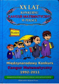 XX lat konkursu Kangur Matematyczny w Polsce