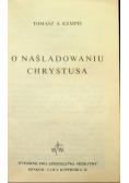 O  naśladowaniu Chrystusa