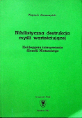 Nihilistyczna destrukcja myśli wartościującej