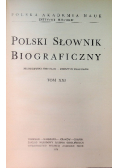 Polski Słownik Biograficzny Tom XVII