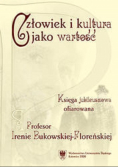 Człowiek i kultura jako wartość