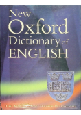 The New Oxford Dictionary of English