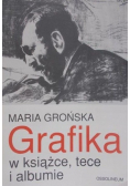 Grafika w książce tece i albumie
