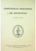 Konferencye i przestrogi św Wincentego 1909 r.