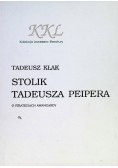 Stolik Tadeusza Peipera
