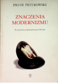 Znaczenia modernizmu