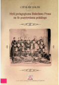 Myśl pedagogiczna Bolesława Prusa na tle pozytywizmu polskiego