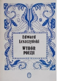 Leszczyński Wybór poezji