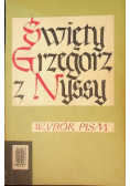 Grzegorz z Nyssy Wybór pism