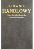 Słownik handlowy Polsko- rosyjsko - niemiecko -francusko - angielski