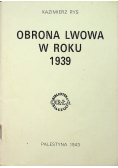 Obrona Lwowa w roku 1939