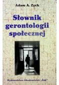 Słownik gerontologii społecznej