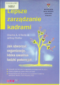 Lepsze zarządzanie kadrami