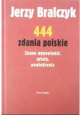 444 zdania polskie Znane wypowiedzi cytaty powiedzenia