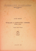 Wykłady z literatury czeskiej (1918-1942)