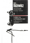 Zwierciadło Poematy wybrane