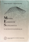 Metoda elementów skończonych w mechanice konstrukcji