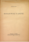 Mickiewicz i antyk