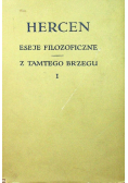Eseje filozoficzne Z tamtego brzegu
