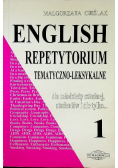 English. Repetytorium tematyczno - leksykalne, część 1
