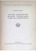 Historia architektury budynku teatralnego
