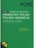 Nowy słownik współczesny niemiecko - polski polsko - niemiecki