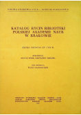 Katalog rycin biblioteki polskiej akademii nauk w Krakowie: Szkoła niemiecka XV i XVI w.
