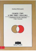 Człowiek stary w domu pomocy społecznej