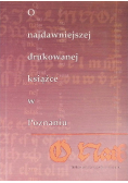 O najdawniejszej drukowanej książce w Poznaniu