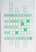 Nowoczesny słownik Haseł do krzyżówek