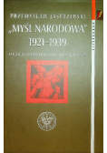 Myśl narodowa 1921 1939