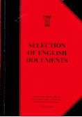 Selection of english documents